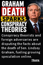 Some of the conspiracies are being deliberately fanned by groups associated with Iran and Russia-countries that Graham, a foreign policy hawk, strongly voiced opposition against. Conspiracy theorist Alex Jones and right-wing agitator Laura Loomer questioned whether Graham was ''poisoned by a foreign adversary either abroad or upon returning to the US'' in a post on X, calling for an investigation, noting the vagueness of statement from his office saying he died after a ''brief and sudden illness.''